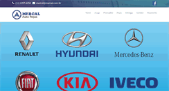 Desktop Screenshot of mercal.com.br